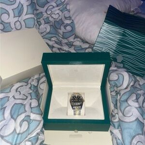 Gold and Silver Luxury Watch Accessories
